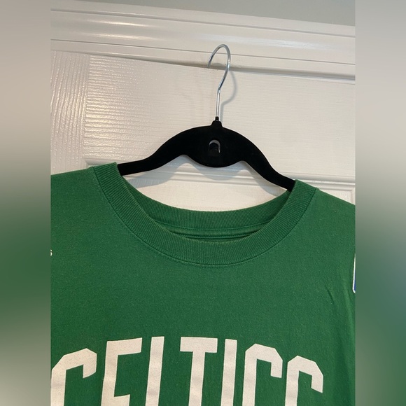 Adidas Boston Celtics Youth L Rajon Rondo #9 Cotton Graphic Print Tee Shirt - Picture 4 of 11